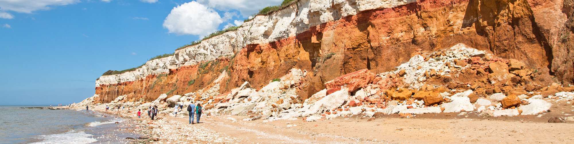 Hunstanton Beach Cliffs